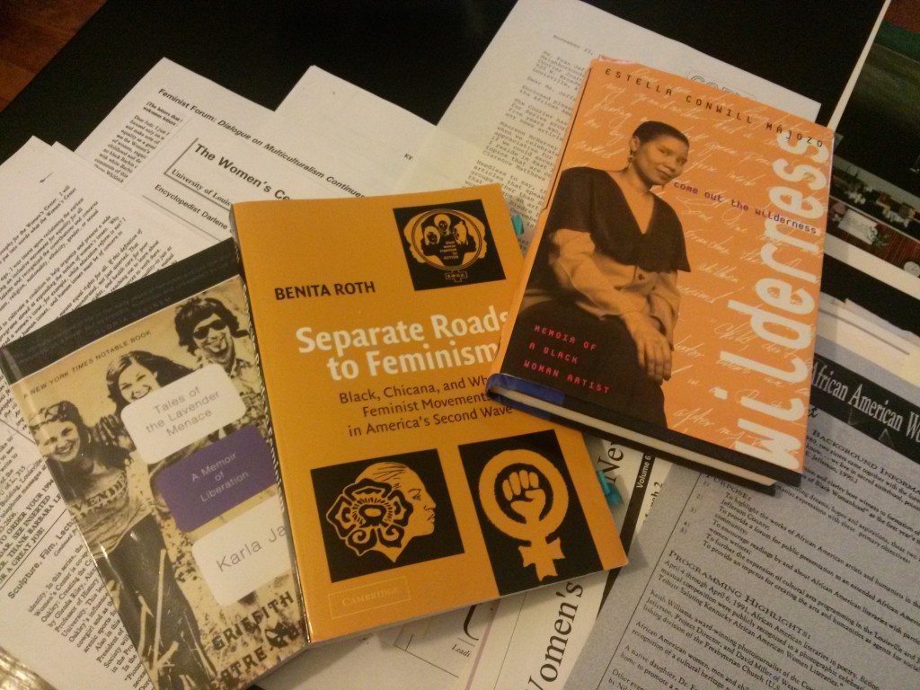 What I'm reading as a student of history and feminism